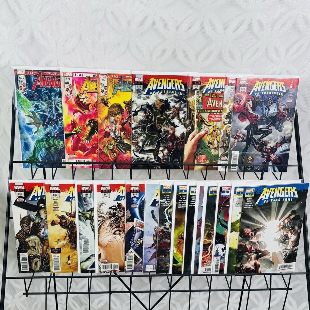 Avengers 672-676 678 680-682 686-687 689-690 709-710 712-717 Lot No‎ Surrender